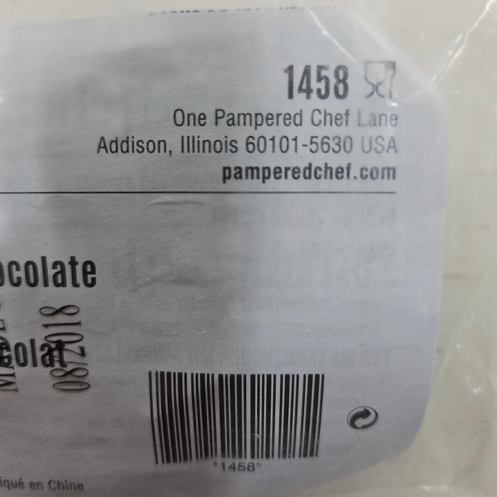 Pampered Chef Chocolate Drizzler Drizzle Tool Decorator 1458 Cake Cookie Cupcake